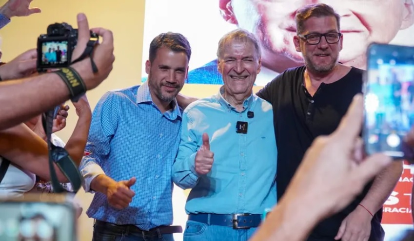 Malagueño dijo presente en el acto de Schiaretti